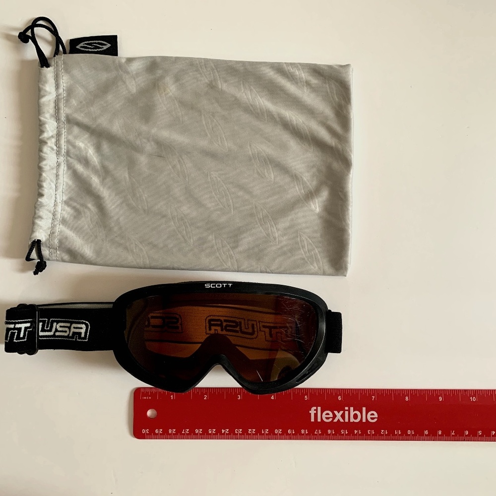 SCOTT Black Kids Ski Goggles